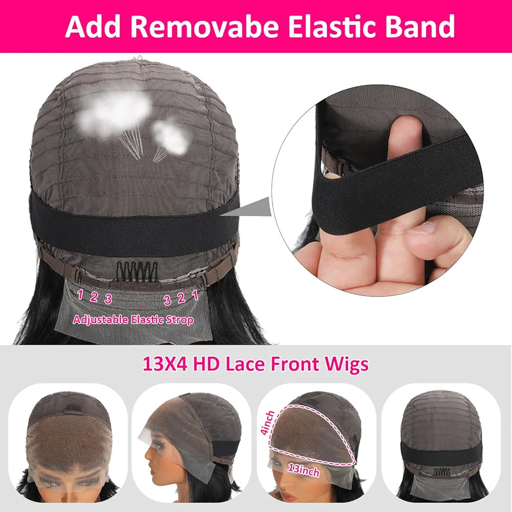 Veloura Straight 13x4 Lace Frontal Wig