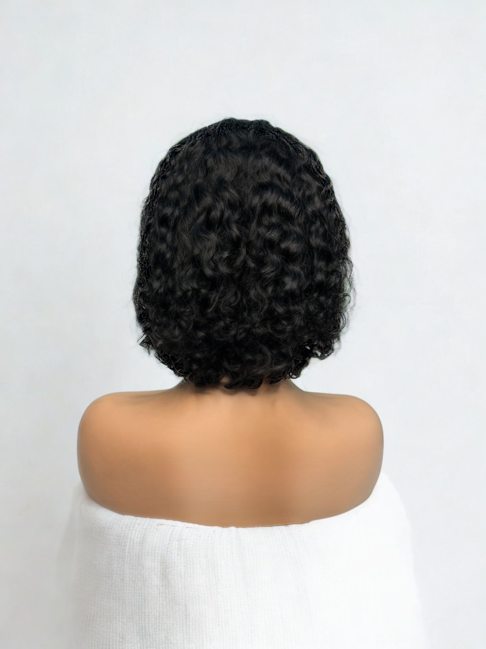 BF- 8" Straight Bob wig + 8" Water Wave bob wig